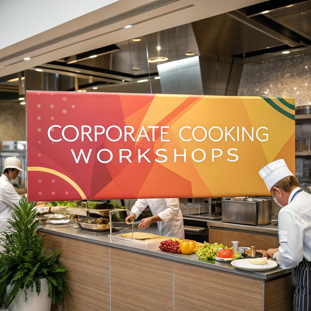 Corporate Cooking Workshops Banner